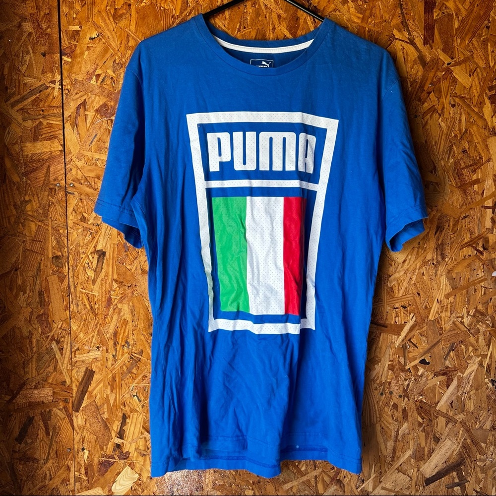 PUMA Italy flag tee L